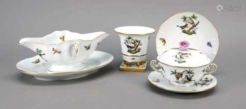 A set of five pieces, Herend, late