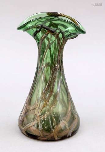 Vase, 20th century, round stand, bo