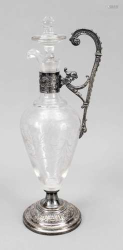 Carafe with assembly, early 20th ce