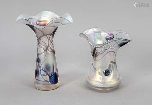 Two Art Nouveau vases, , early 20th