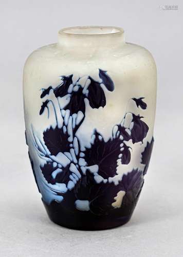 Vase, early 20th century, Gallé, ov