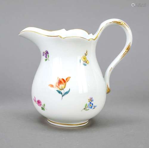 Milk jug, Meissen, mark after 1934,