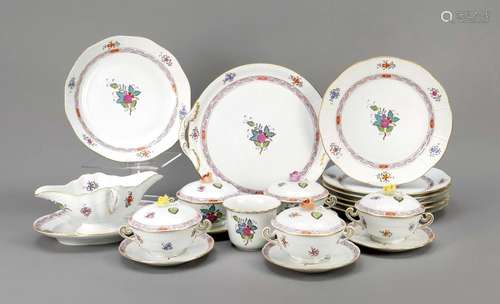 Dinner service, for 5-6 persons, 28