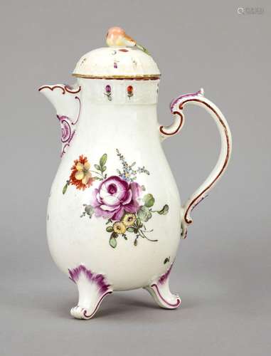 Coffee pot, Ludwigsburg, c. 1780, o