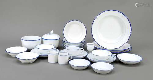 Remnant service, 23 pieces, Meissen