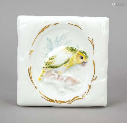 Picture plate, Meissen, end of the