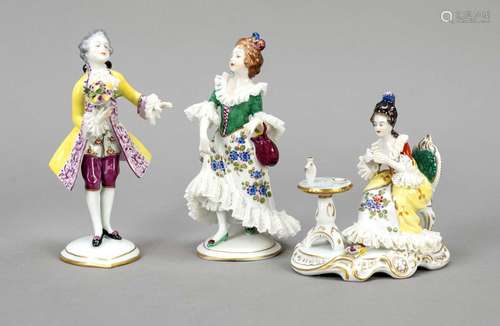 Three gallant figures, Volkstedt, T