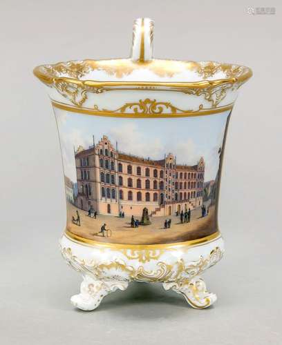 A ceremonial cup, Meissen, mark 185