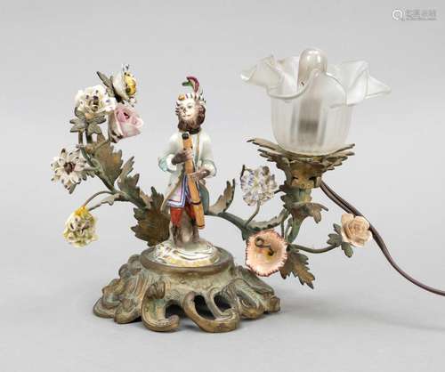 Night lamp, end of the 19th century