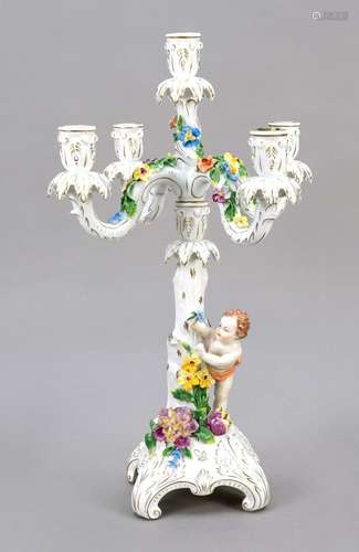 Five-armed candelabrum, Potschappel