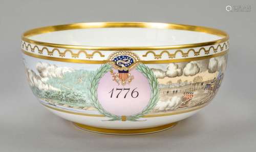 Monumental bowl, Royal Copenhagen,