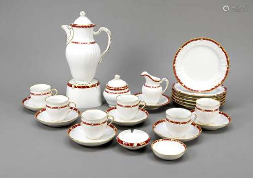 Coffee service for 6 persons, 24 pc