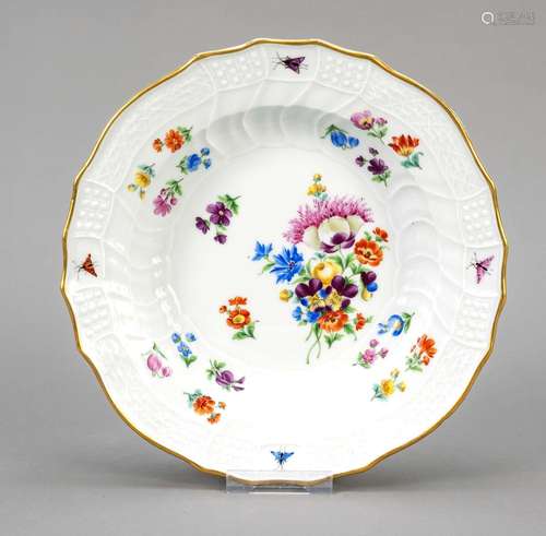 Soup plate, Meissen, 18th century,