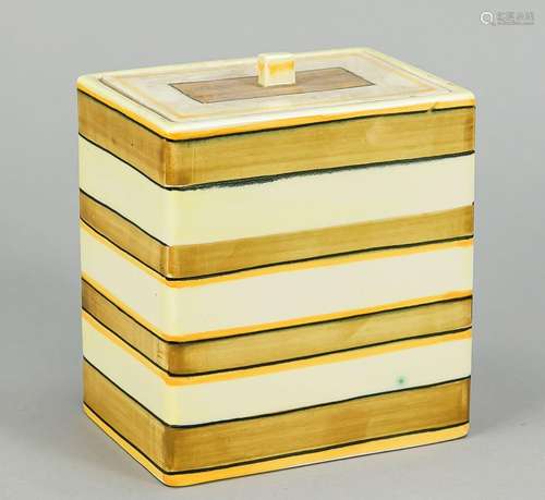 Art Deco tea caddy, Karlsruhe, 1920