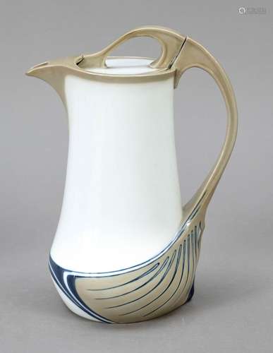 Art Nouveau coffee pot, Meissen, Kn