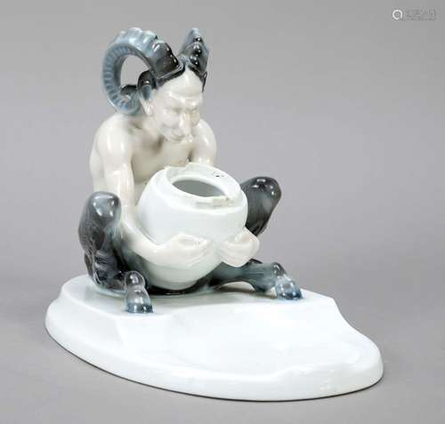 Figural inkpot, Rosenthal, Selb, ma