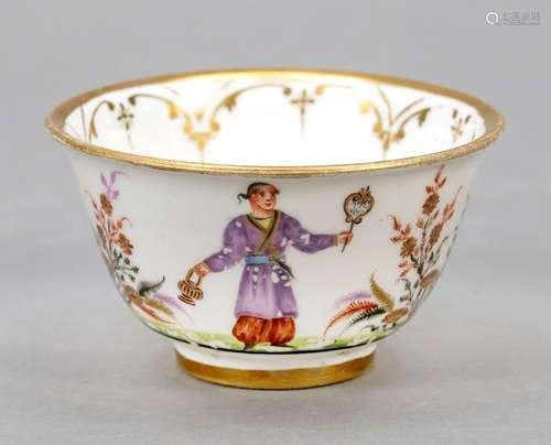 Koppchen, Meissen, c. 1740, polychr