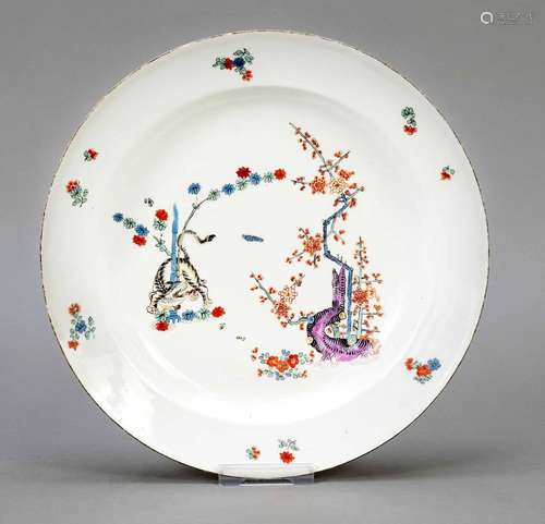 Plate, Meissen, c. 1740, 1st choice