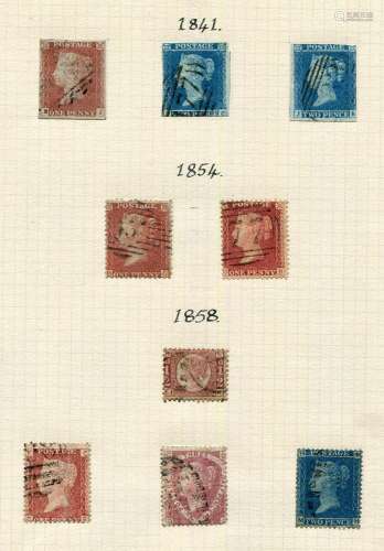 A collection of stamps in twenty albums and stock books
