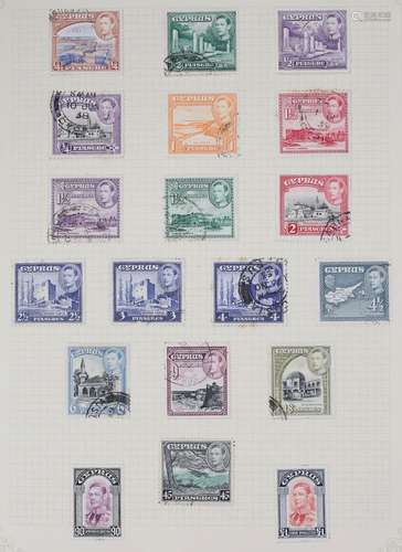 Fifteen albums of world stamps with Great Britain decimal mi...