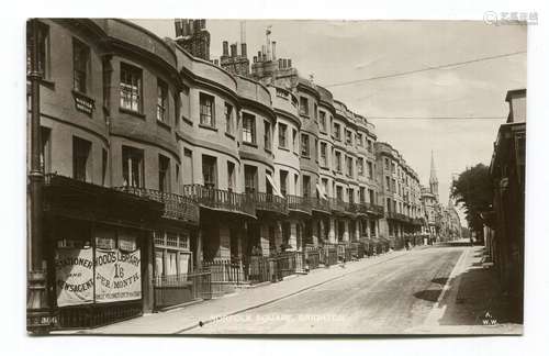 BRIGHTON. A collection of 14 photographic postcards of Brigh...