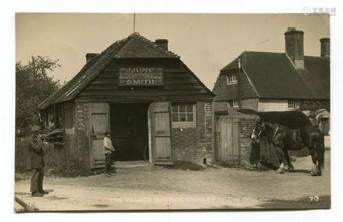 CHAILEY. A collection of approximately 79 postcards of Chail...