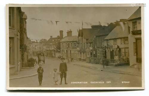 CUCKFIELD. A collection of approximately 60 postcards of Cuc...