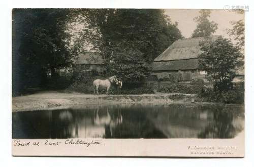 EAST CHILTINGTON. A collection of 13 postcards of East Chilt...