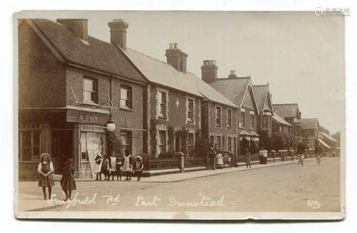 EAST GRINSTEAD. A collection of 38 postcards of East Grinste...