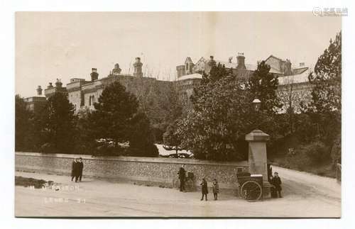 LEWES. A collection of 39 postcards of Lewes and its East Su...