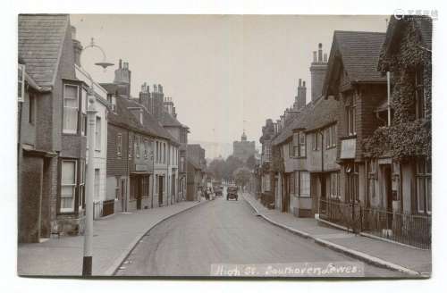 LEWES. A collection of 40 postcards of Lewes and its East Su...