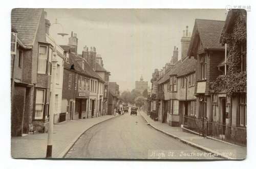 LEWES. A collection of approximately 195 postcards of Lewes ...