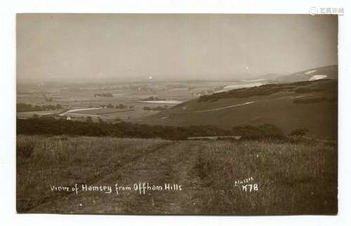 OFFHAM. A collection of approximately 155 postcards of Offha...