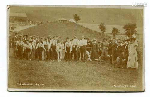POYNINGS. A group of 11 photographic postcards of Poynings