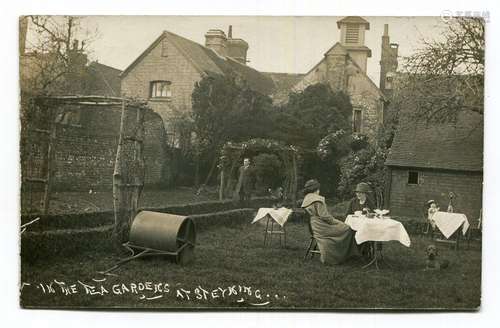 STEYNING. A collection of 27 postcards of Steyning and its W...