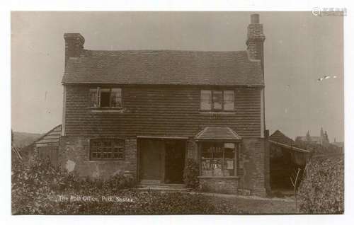 A collection of 18 photographic postcards of Sussex publishe...