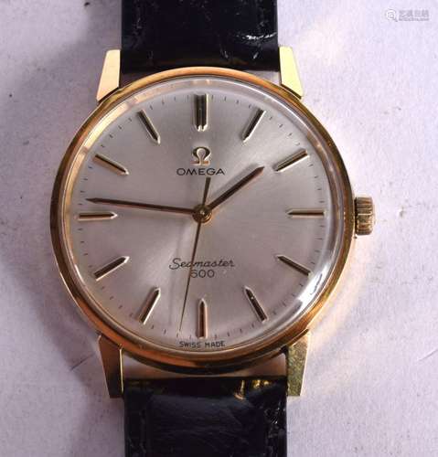 1965- VINTAGE OMEGA SEAMASTER ‘600’ WATCH. Dial 3.6cm incl c...