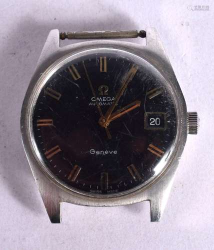 VINTAGE OMEGA GENÈVE SWISS AUTOMATIC WATCH. Dial 3.6cm incl ...