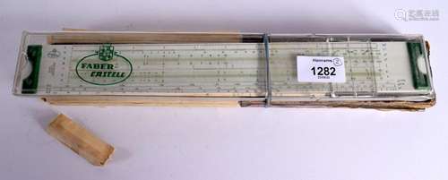 TWO VINTAGE SLIDE RULES (2)