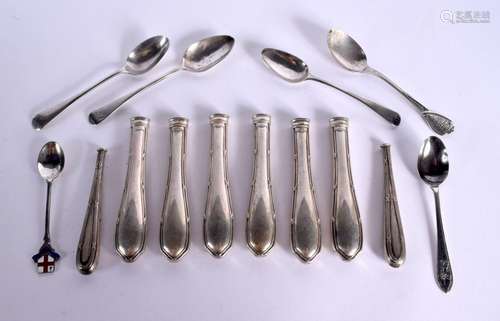 ASSORTED SILVER AND SILVER PLATE ITEMS (qty)