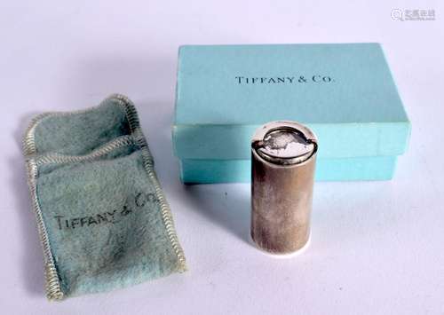 A BOXD TIFFANY & CO COIN HOLDER, Stamped Sterling, 4.1cm...