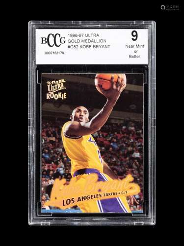 A Group of 1996-97 Fleer Ultra Kobe Bryant Rookie Basketball...