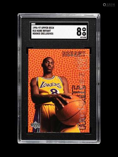 A Group of 1996-97 Upper Deck Kobe Bryant Rookie Basketball ...