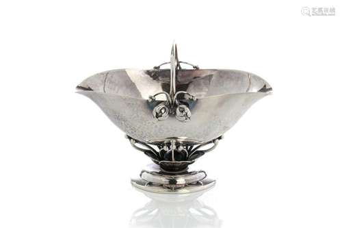 GEORG JENSEN DANISH SILVER BERRY BASKET, no. 235B