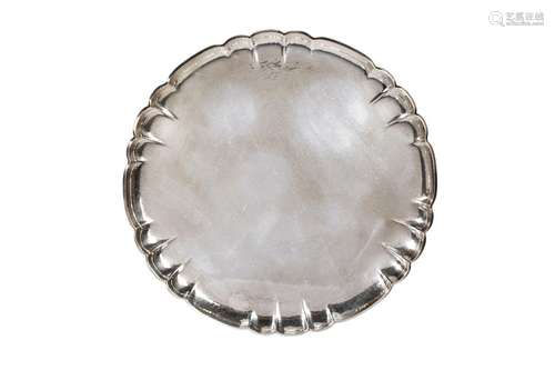 GEORG JENSEN SILVER SALVER, no. 519B