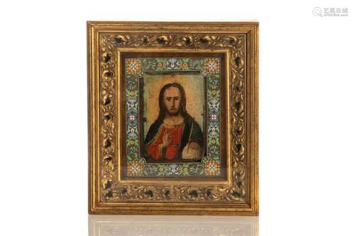 FRAMED ICON OF JESUS CHRIST