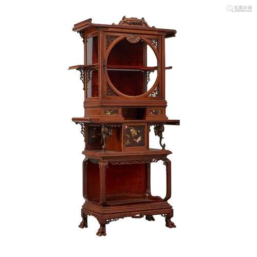 Gabriel Viardot Chinoiserie Curio Cabinet