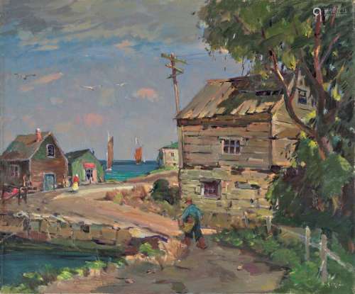 Antonio Cirino (1889-1983) Lane's Cove, Gloucester, Massachu...