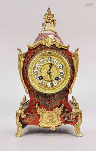small table clock Boulle Art, 2nd h