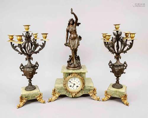 3-piece french figure pendulum. Fig